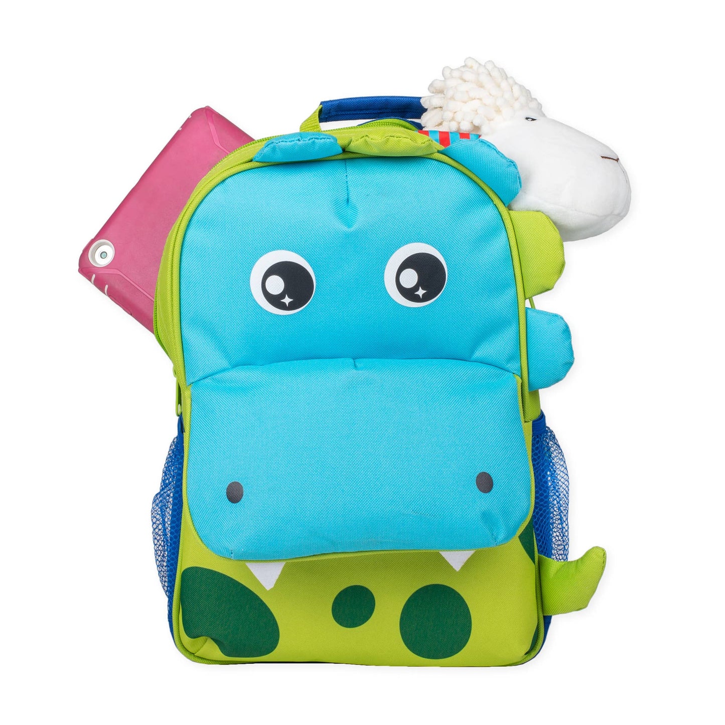Dino Water Resistant Preschool Backpack with leash