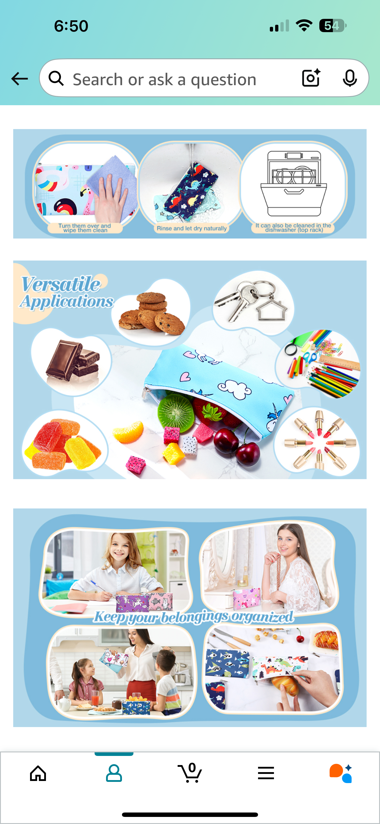 Reusable Snack Bags