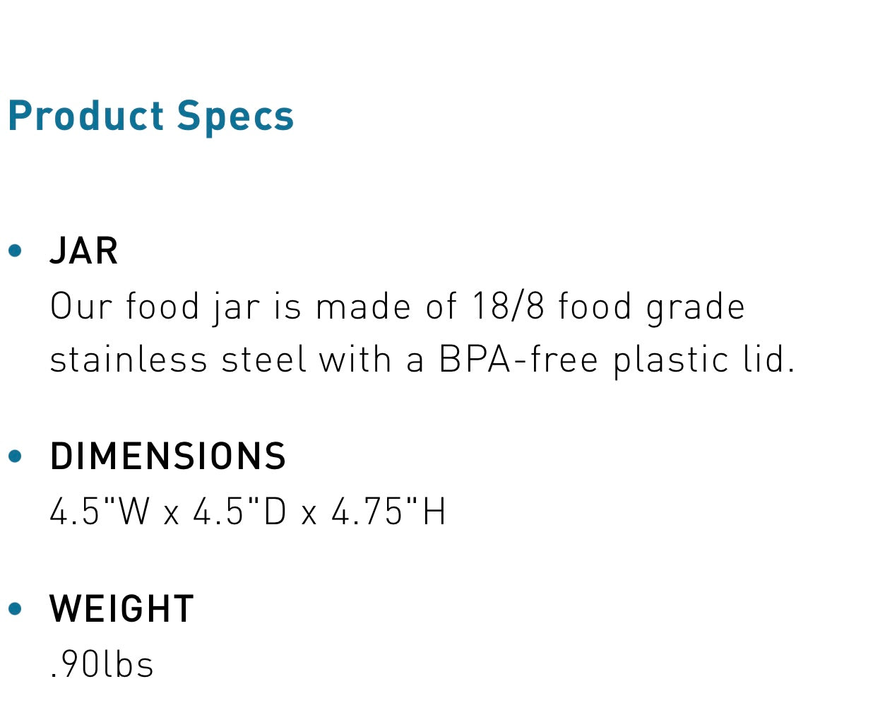 Thermoflask Insulated Food Jars