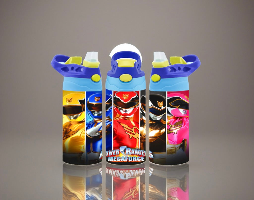 Kids Cartoon Flip Top Tumblers