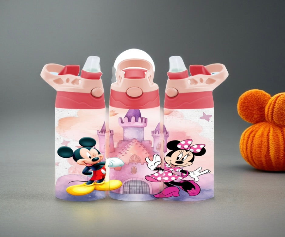 Kids Cartoon Flip Top Tumblers