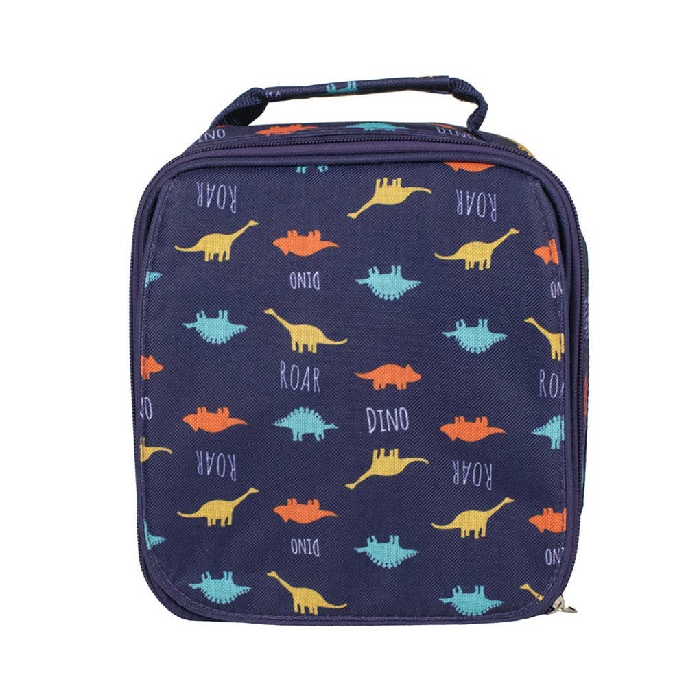 Dino Pattern Backpack & Lunchbag Set