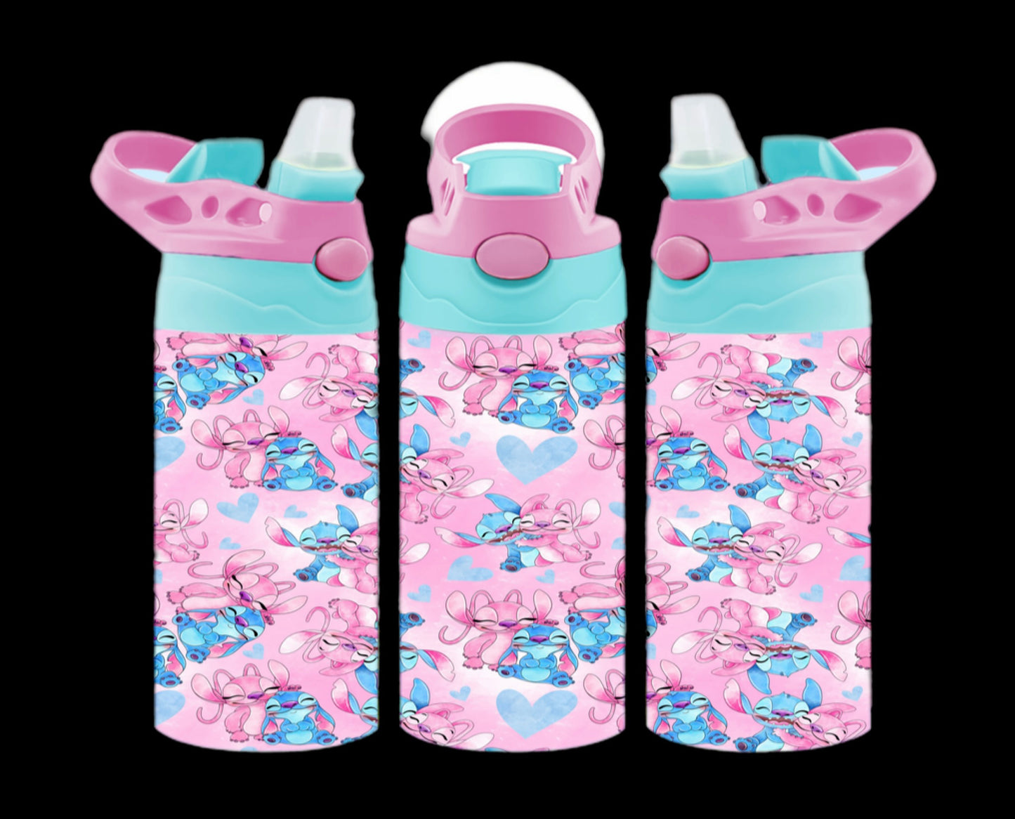 Kids Cartoon Flip Top Tumblers