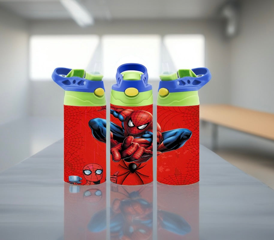 Kids Cartoon Flip Top Tumblers