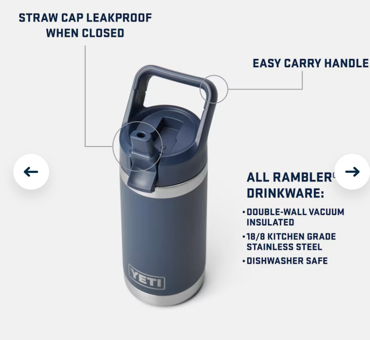 Kids Yeti Rambler Jr 12oz