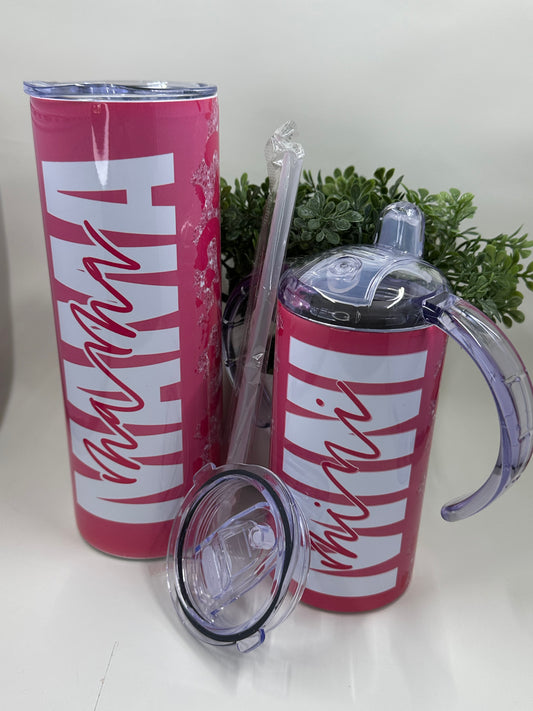 Mom and Mini Tumbler Sets