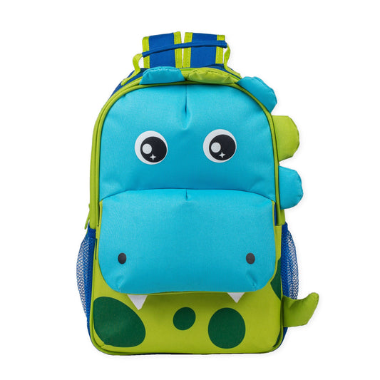 Dino Water Resistant Preschool Backpack with leash